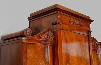 SKRIVSKÅP, Tyskland, 1800-talets första hälft.