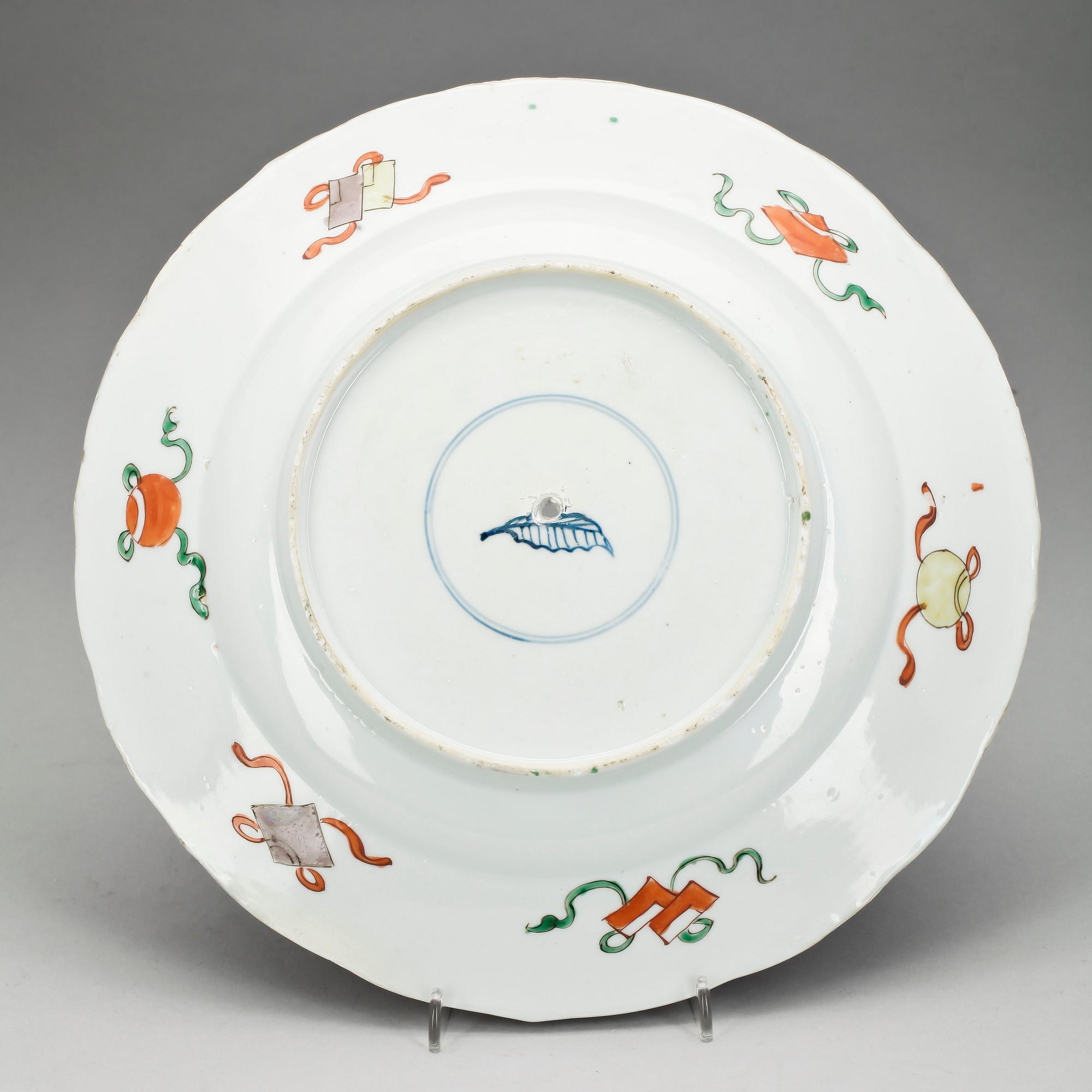 FAT, porslin, Kina, Kangxi, (1662-1722).