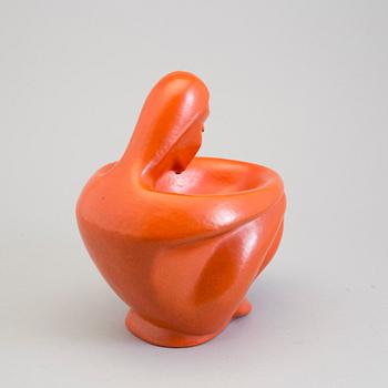 GÉZA GORKA, a ceranmic sculpture from Nógrádveröce, Hungary, 1930's.