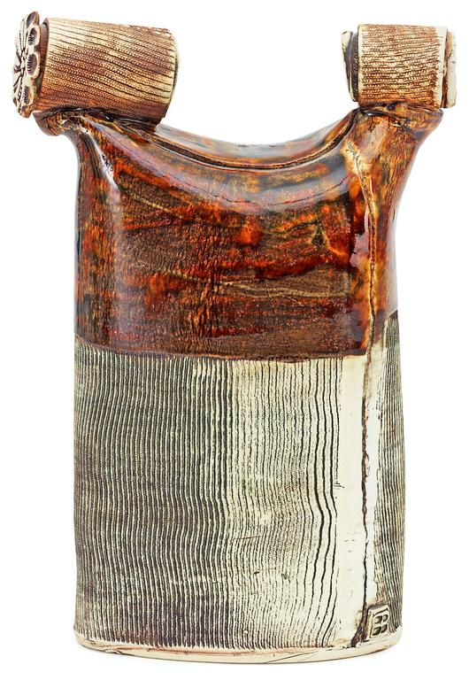 A Bengt Berglund stoneware sculpture, Gustavsberg studio.