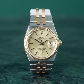 ROLEX, Oysterquartz, Datejust, Chronometer, wristwatch, 36 mm,