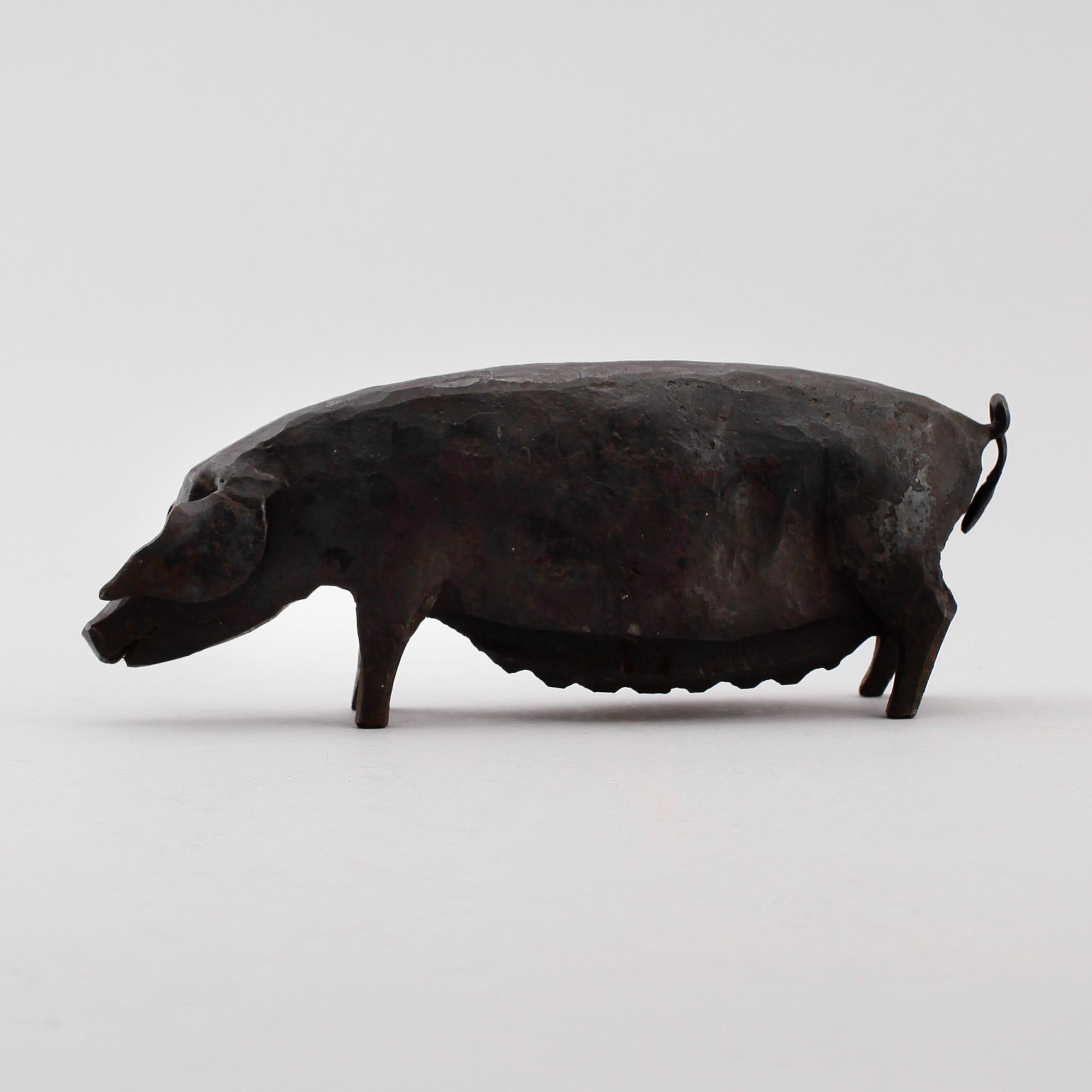 LARS LARSSON, skulptur, smide, signerad.