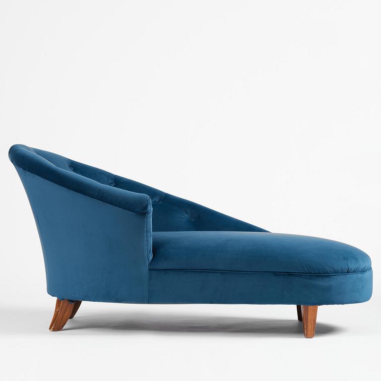 a Swedish Modern chaise longue, mid-20th century.