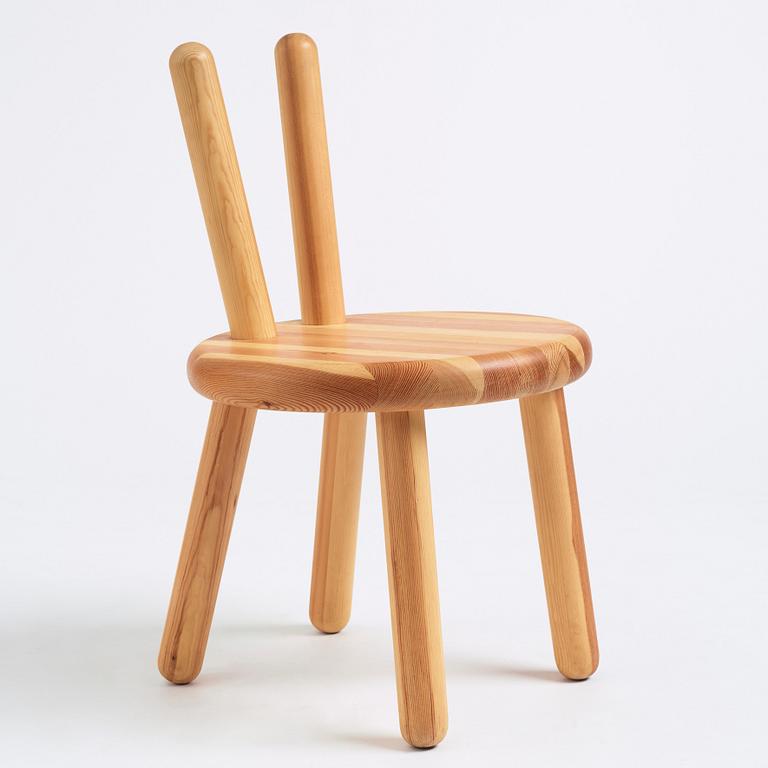 Fredrik Paulsen, a unique "Bamba" chair, prototype, 2014.