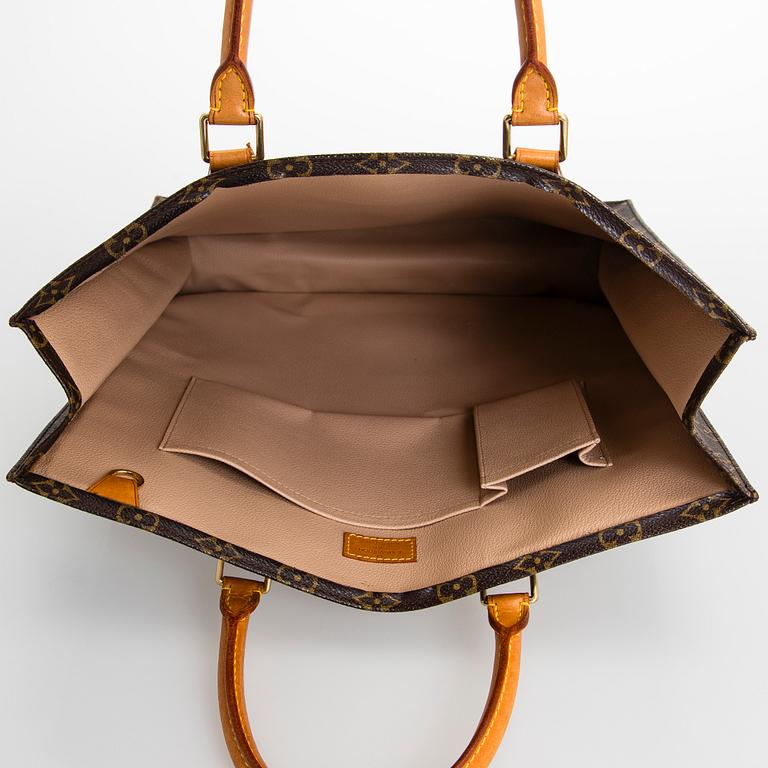 Louis Vuitton, a Monogram Canvas 'Sac Plât Tote' bag.