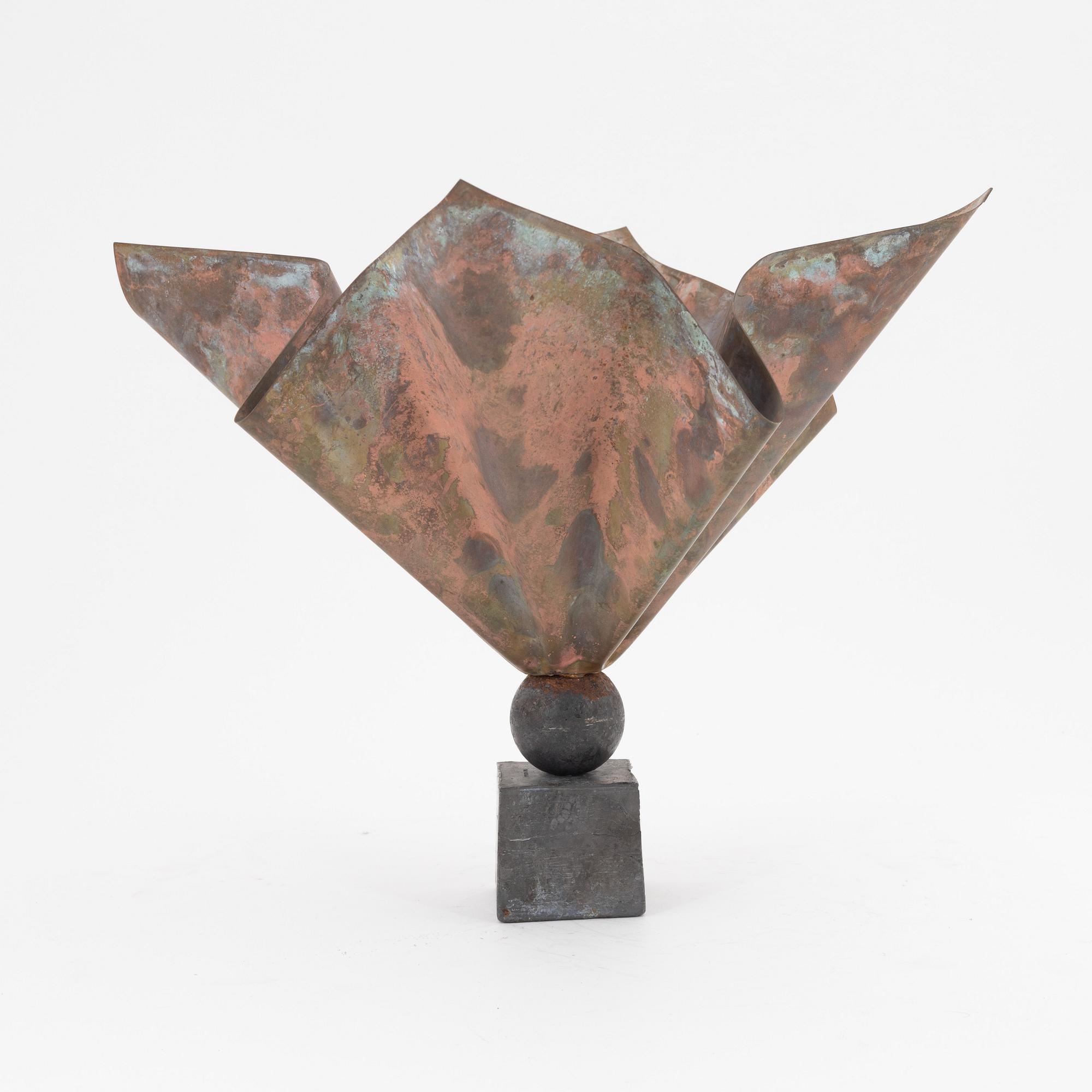Tage Andersen, a flower pot/sculpture, Denmark, late 20th century,