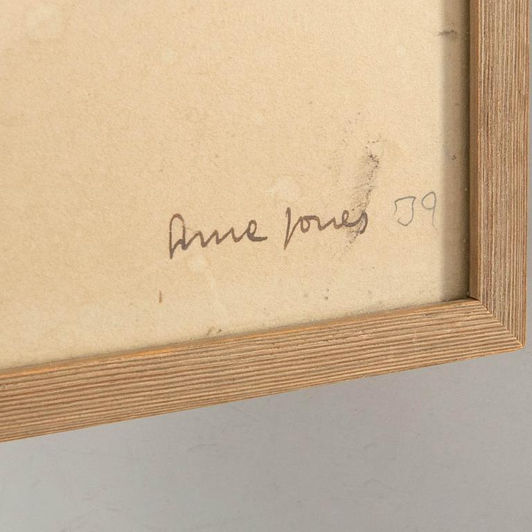 Arne Jones, porträtt, 2 st.