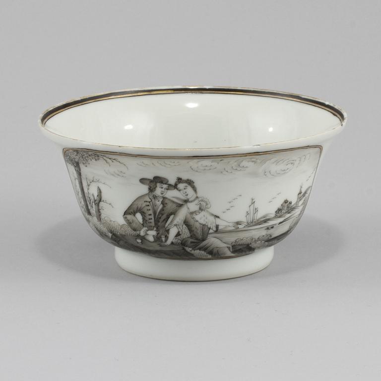SKÅL, porslin, Kina, 1700-tal.