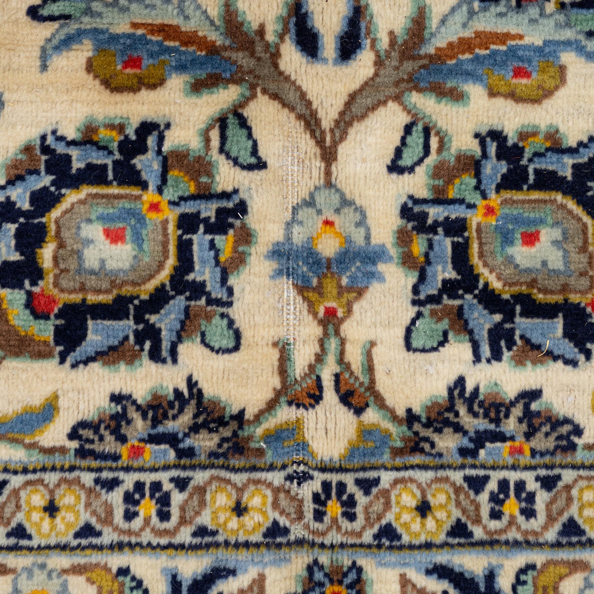 Rug, Keshan, approx. 350 x 245.