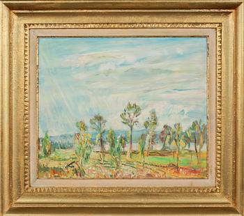 CARL RYD, olja på pannå, signerad och daterad 49.