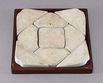 CABARET, 9 delar, porslin, Kina, 1800-tal.