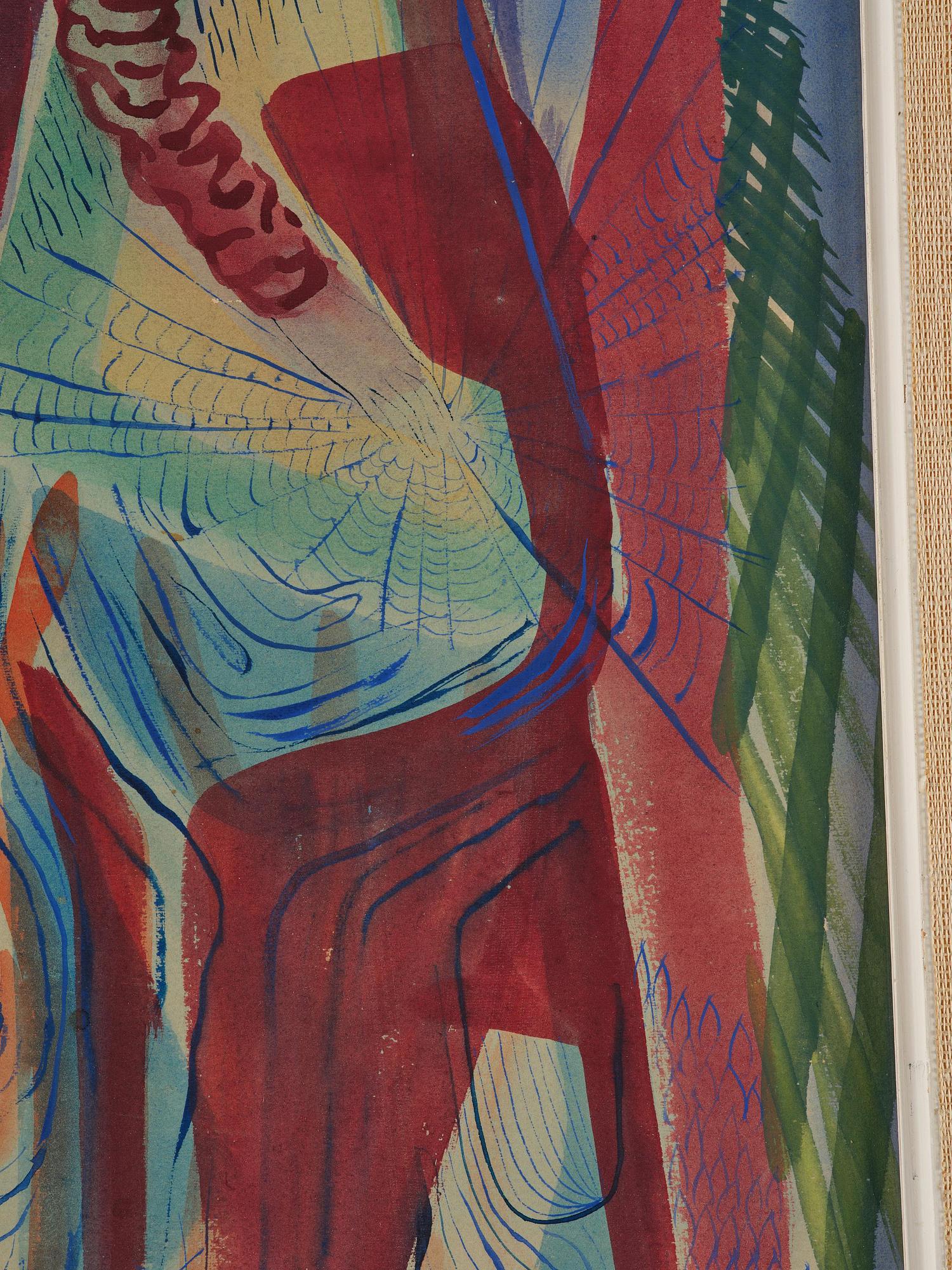 Stig Lindberg, Woman in sunshine.