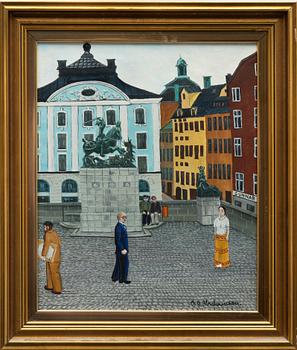 Bengt O. Abrahamsson, St George and the Dragon, Gamla Stan.