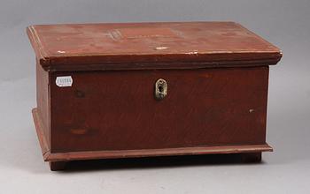 SMYCKE/SKRIVSKRIN. Allmoge, 1800-tal.