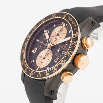 Fortis, B-42 Stratoliner, "Limited 100th Anniversary Edition", chronograph, wristwatch, 43.5 mm.