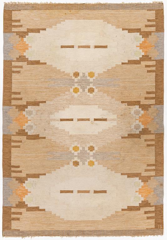 Ingegerd Silow, rölakan, signed IS, approx. 282 x 194 cm.