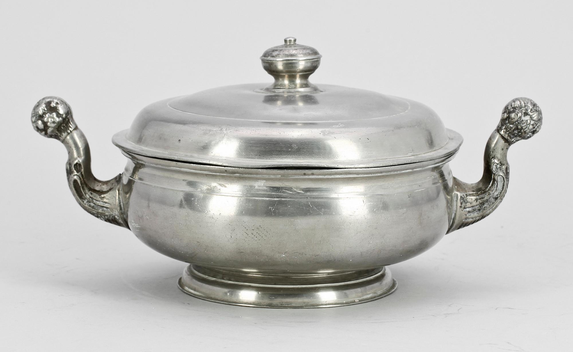 KALLSKÅLSKÅL, tenn, Johan Petter Fagerström, Kalmar, 1810.