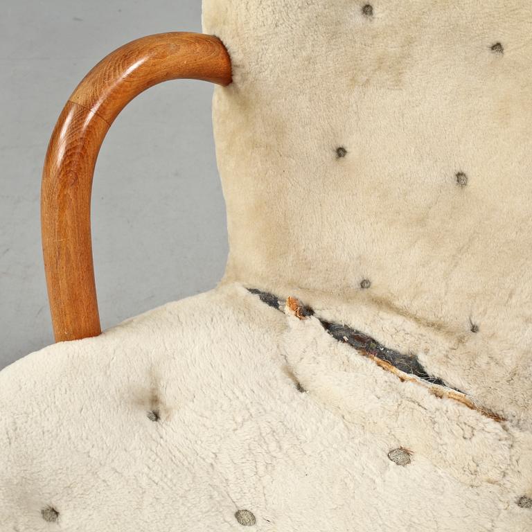 FÅTÖLJ, Martin Olsen, sannolikt för Vik & Blindheim, Norge, 1950-tal.