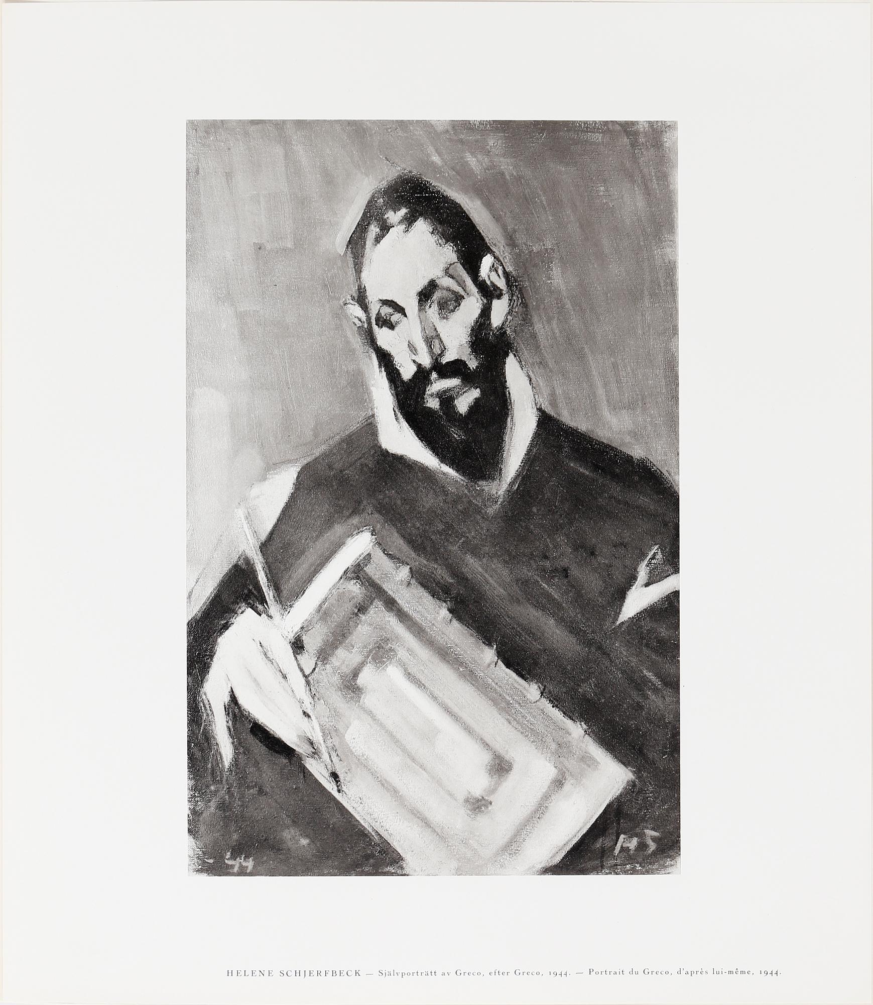 HELENE SCHJERFBECK, portfolio with 48 black and white reproductions, Stockholm 1945.
