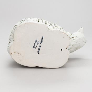Henrik Allert, a ceramic sculpture, signed Henrik Allert Pentik Finland.