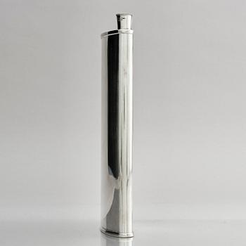 A large silver hip flask, Kultakeskus, Hämeenlinna, Finland 1970.