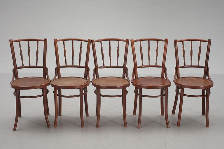 STOLAR, 5 st, Thonettyp, 1900-talets första hälft.