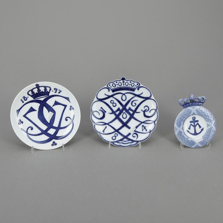 MINNESTALLRIKAR, 26 st, Danmark, bl a Kunglig Dansk.