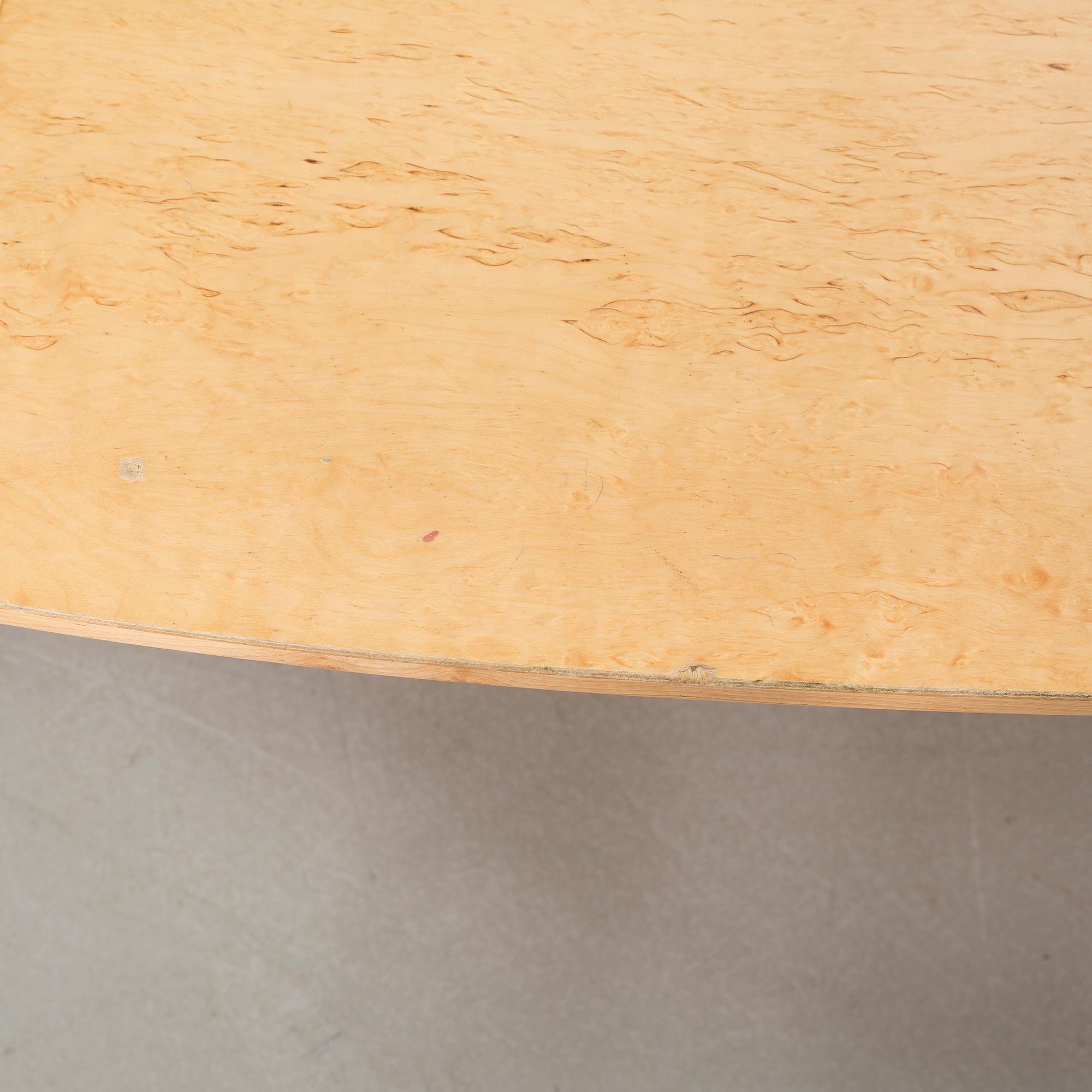 A sofa table by Bruno Mathsson from the second part of the 20th century.