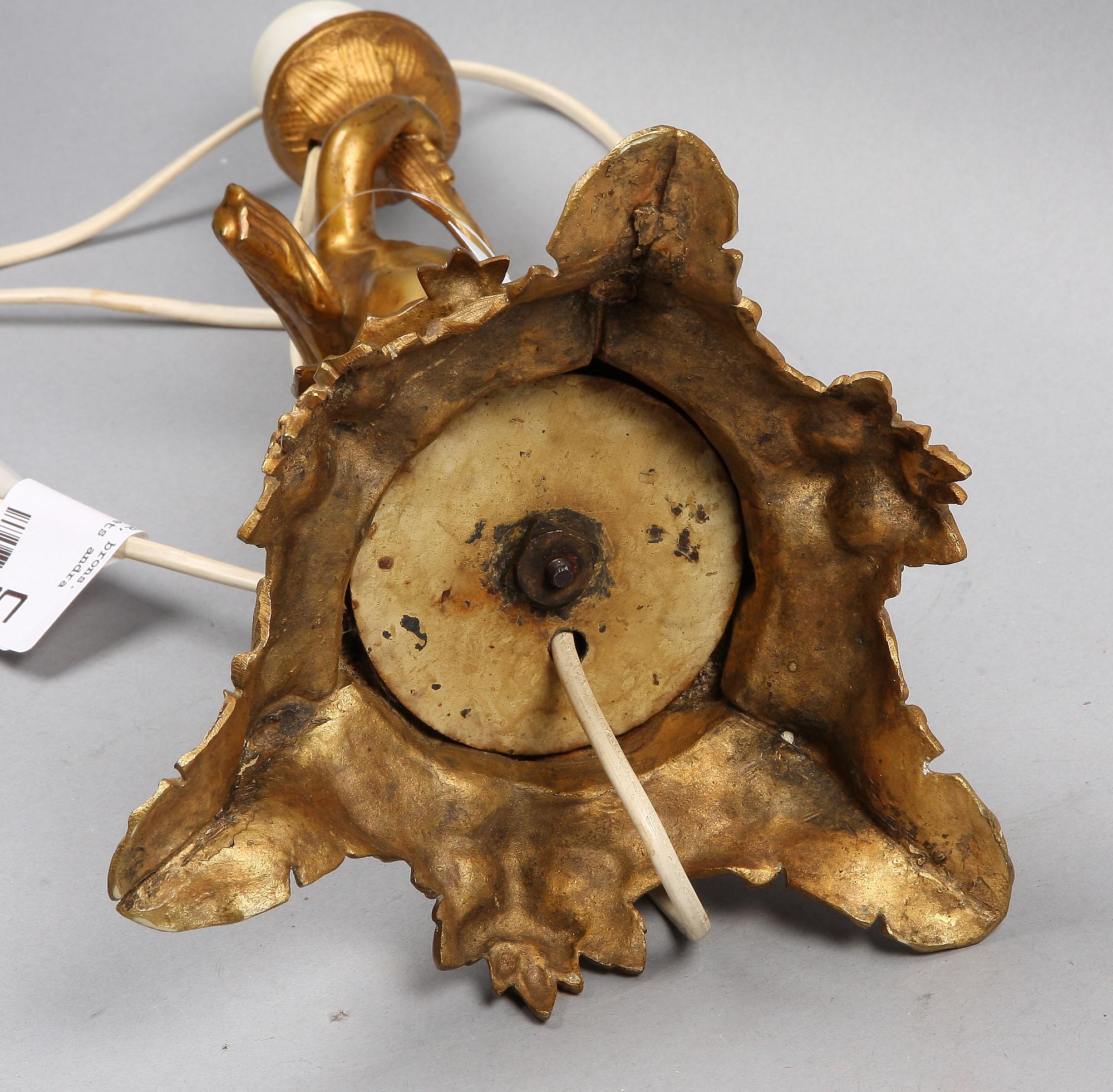 BORDSARMATUR, brons. Nyrokoko, 1800-talets andra hälft.