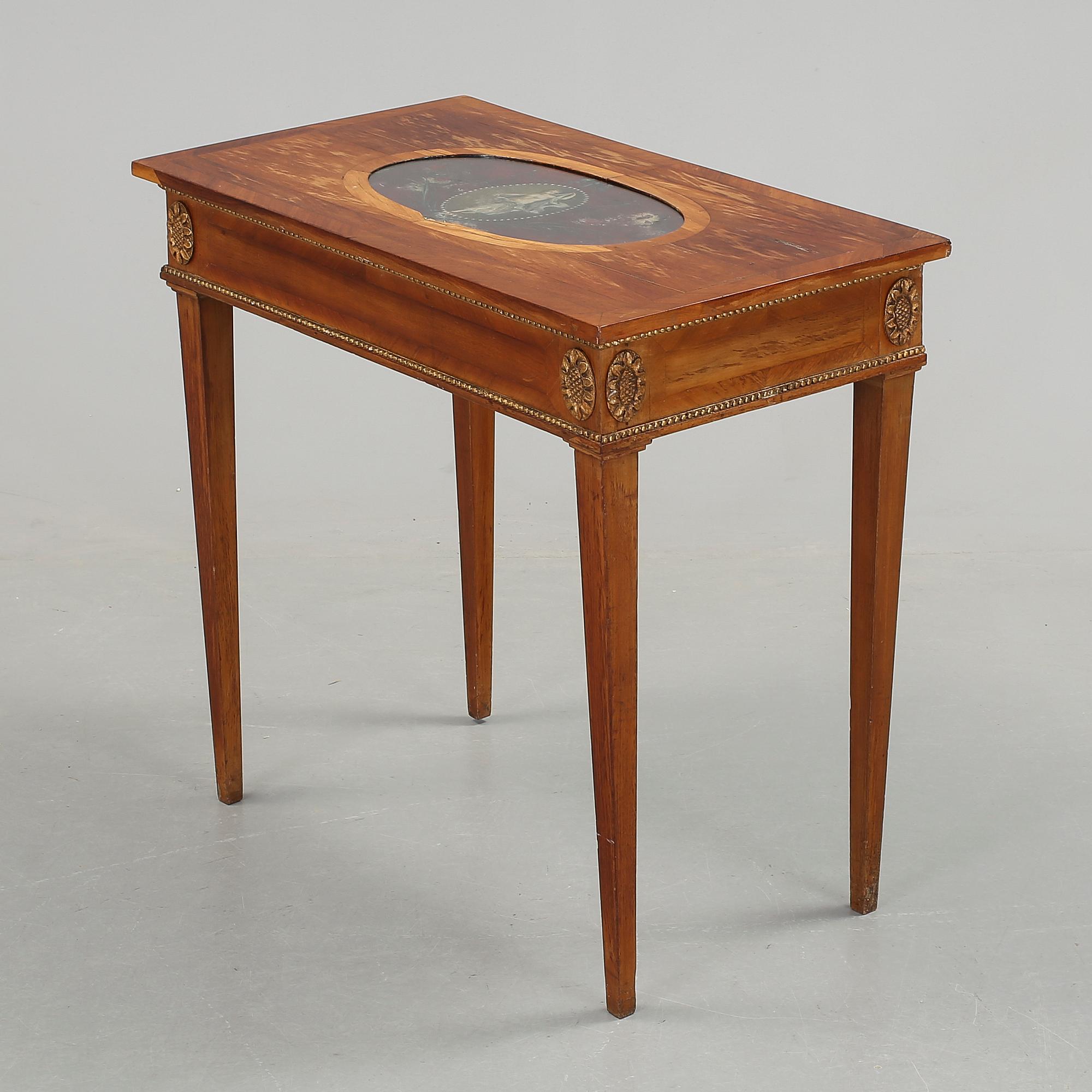 BORD, gustaviansk, 1700/1800-tal.