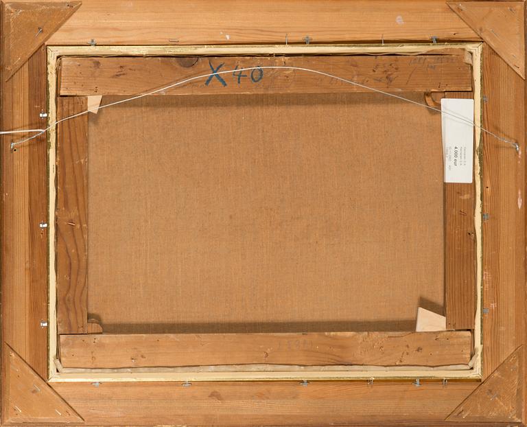 Sigfrid August Keinänen, oil on canvas, signed and dated -91.