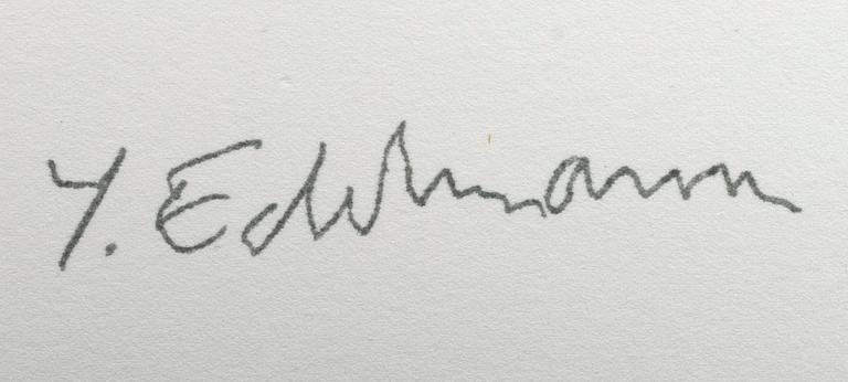 YRJÖ EDELMANN, färglitografi, signerad och numrerad 34/150.