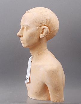 THOMAS QVARSEBO, skulptur, keramik. Sign o numr 10/25.