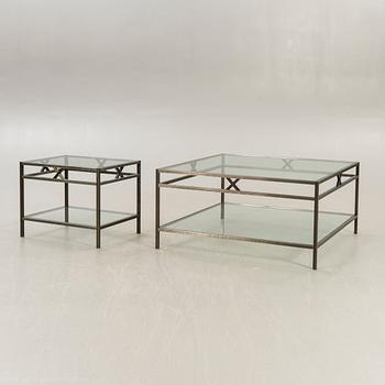Englesson, Coffee table plus side table, 2000s.