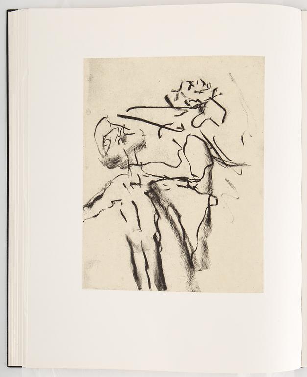 WILLEM DE KOONING, Poems by Frank O'Hara with litographs by Willem De Kooning, signerad och numrerad 174/550.