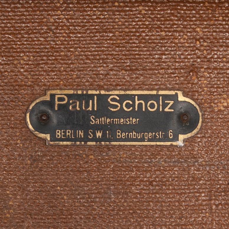 RESEKOFFERT, Paul Scholz, Tyskland, 1800/1900-tal.