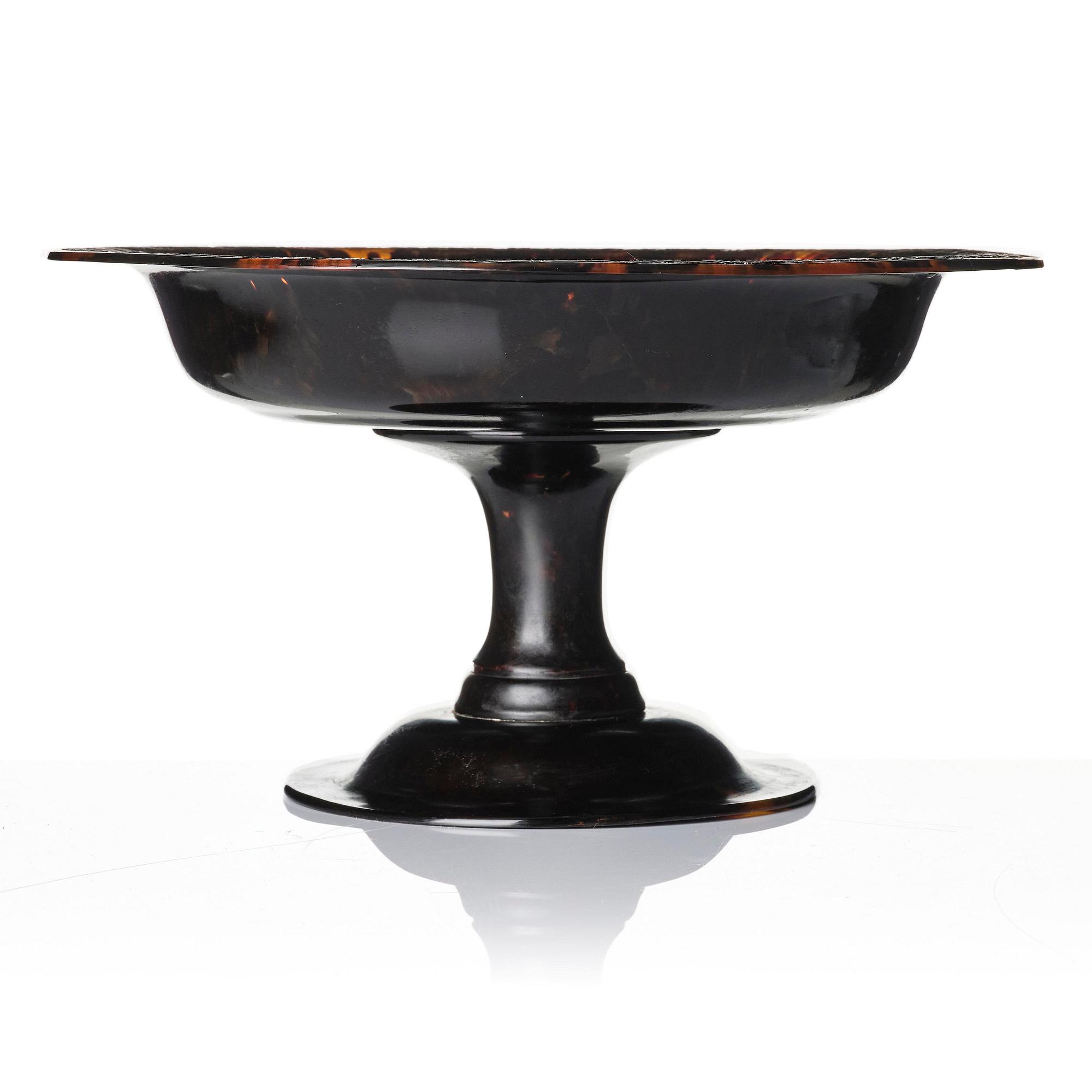 A tortoiseshell centrepiece, late 19th century.