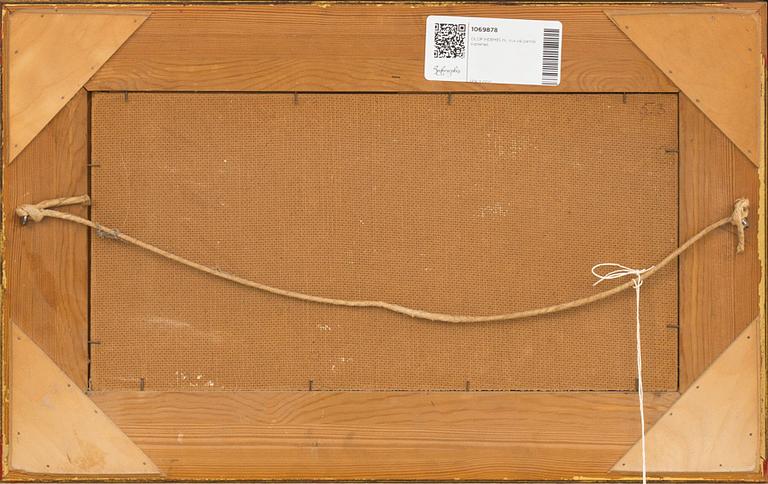 OLOF HERMELIN, oil on panel. Signed.