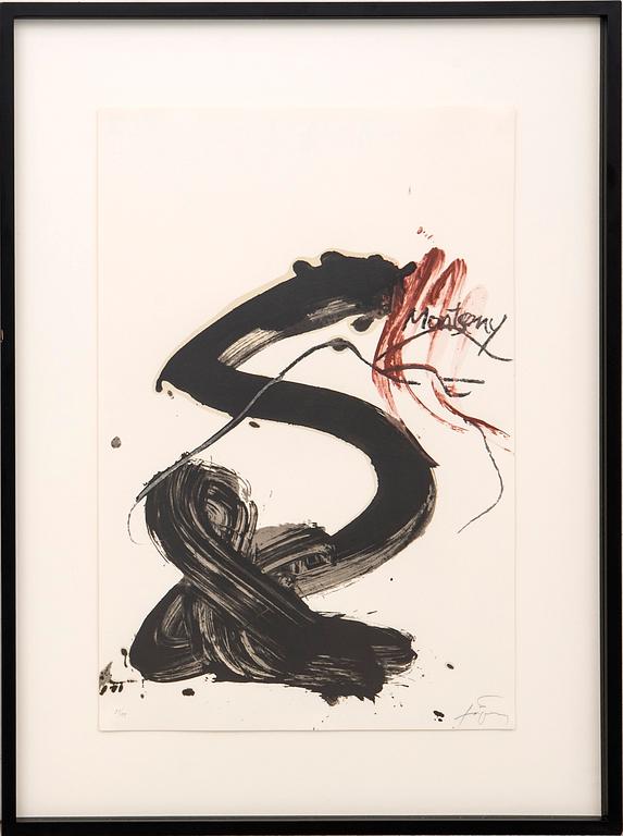 Antoni Tàpies, "Montseny".