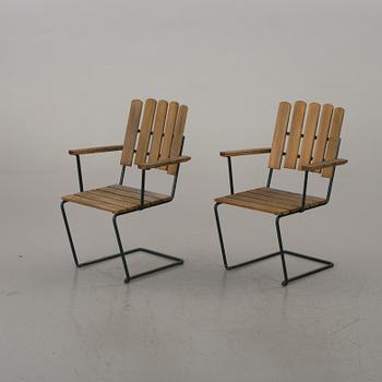 TRÄDGÅRDSSTOLAR, Grythyttan, ett par, 2000-tal.