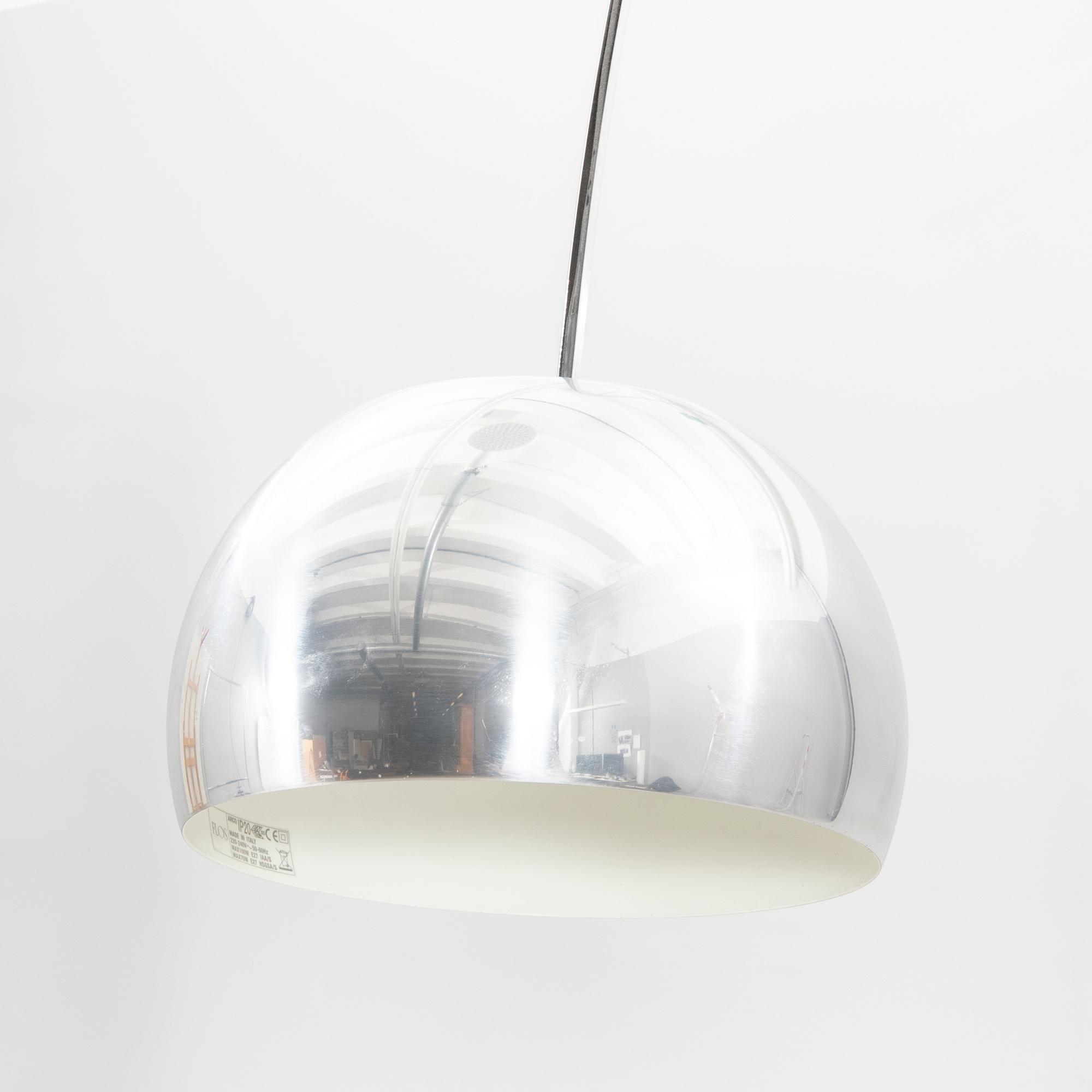 Achille & Pier Castiglioni, floor lamp, "Arco" for Flos, Italy late 20th century.