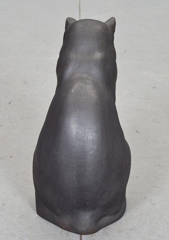 SKULPTUR, gjutjärn, "Jönssons katt", Anders Jönsson, Svenskt Tenn. 1900-tal.