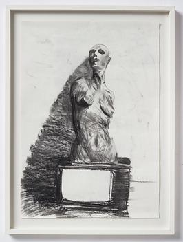 Nicolas Ceccaldi, executed in 2010. Graphite on paper.