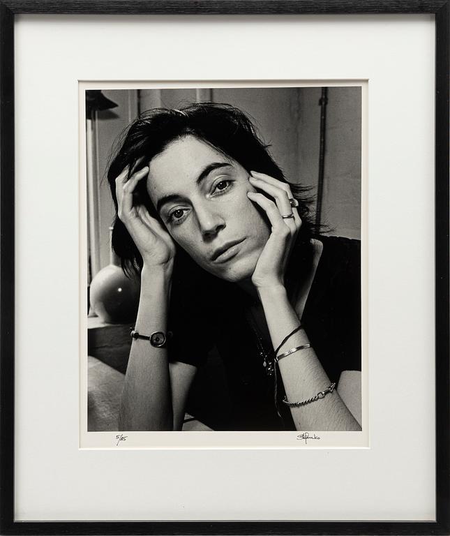 Frank Stefanko, "Patti Smith,Vogue", 1973.