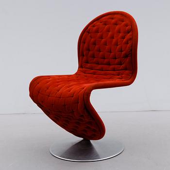STOL, Verner Panton, "System 1-2-3", Fritz Hansen, Danmark 1970-tal.