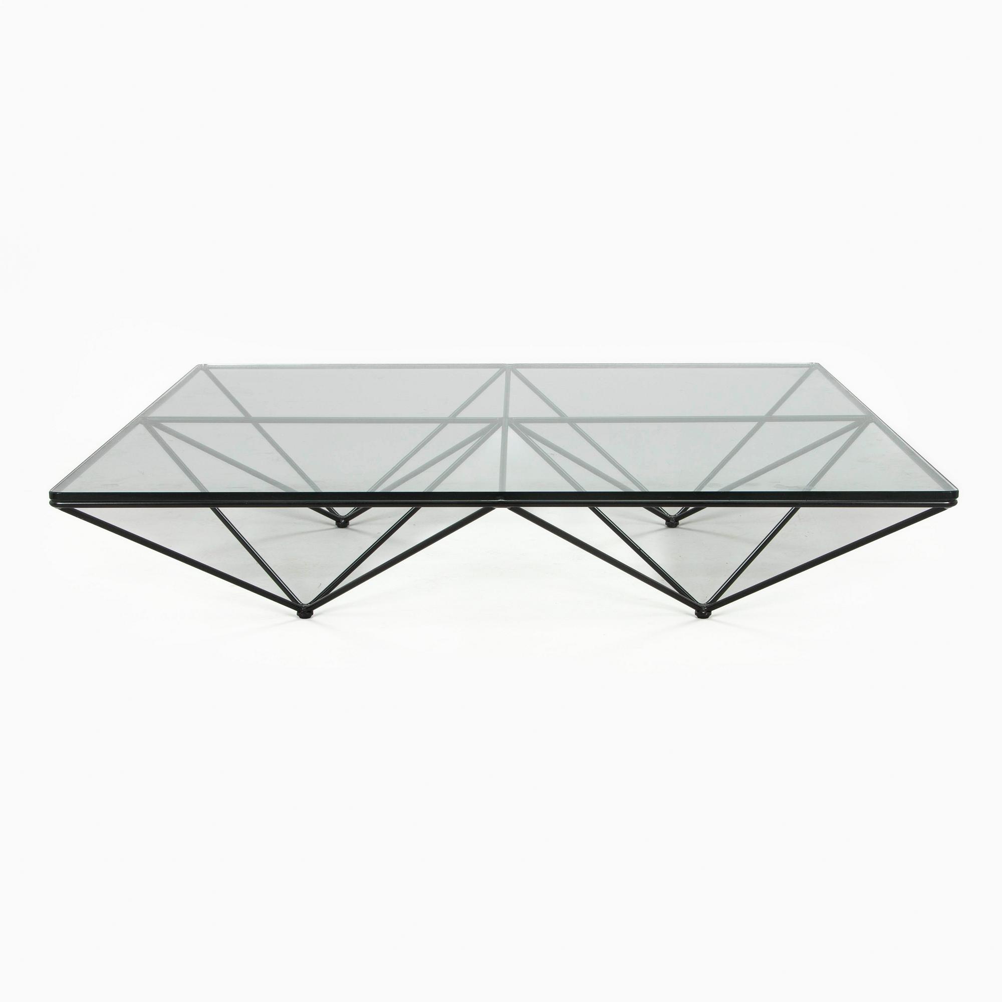 Paolo Piva, Alanda coffee table, B&B Italia, late 20th century.