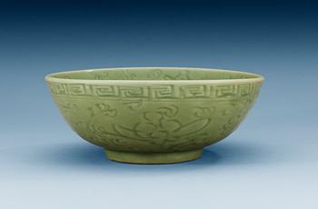 A celadon bowl, Ming dynasty (1368-1644).