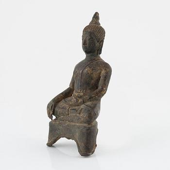 Buddha, brons, Thailand, Lanna, 1700-/1800-tal.