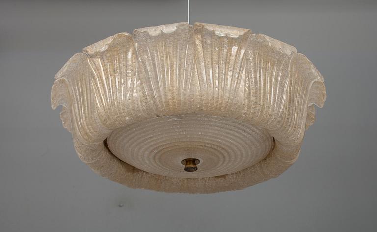 TAKLAMPA, Murano, 1950-60-tal.