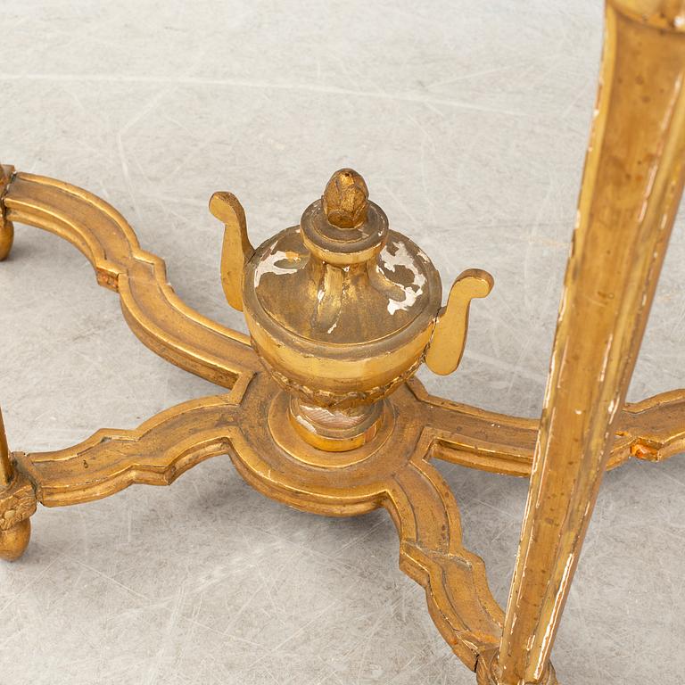 A second half of the 18th century Gustavian consol table.